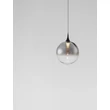 NovaLuce ORENDA függeszték fém, üveg, fekete, füstszín, LED, 5W, 225lm, 3000K - NL-9416957