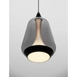 NovaLuce ALISH függeszték fém, üveg, fekete, füstszín, LED, 8W, 330lm, 3000K - NL-9416965