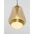 NovaLuce ALISH függeszték fém, üveg, fekete, pezsgő, LED, 8W, 433lm, 3000K - NL-9416966