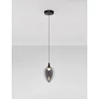 NovaLuce NALI függeszték fém, üveg, fekete, füstszín, LED, 6W, 238lm, 3000K - NL-9416971