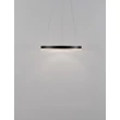 NovaLuce ADRIA függeszték fém, fekete, LED, 3000K, 23W, 2521lm - NL-9530225