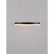 NovaLuce ADRIA függeszték fém, fekete, LED, 3000K, 23W, 2521lm - NL-9530225