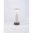 NovaLuce CRAM kültéri állólámpa cement, fehér, LED, 5W, 580lm, 3000K, IP65 - NL-9540271