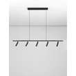 NovaLuce MANO függeszték fém, fekete, LED, 13W, 3000K, 391 Lm - NL-9540273