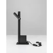 NovaLuce ARCO asztali lámpa fém, fekete, LED, 4W, 3000K, 153 Lm - NL-9540289