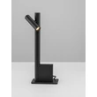 NovaLuce ARCO asztali lámpa fém, fekete, LED, 4W, 3000K, 153 Lm - NL-9540289