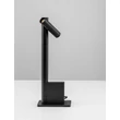 NovaLuce ARCO asztali lámpa fém, fekete, LED, 4W, 3000K, 153 Lm - NL-9540289