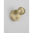 NovaLuce SFERA fali lámpa fém, arany, LED, 6W, 3000K, 576 Lm - NL-9540295
