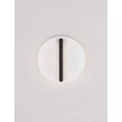 NovaLuce NALU fali lámpa fém, fekete, fehér, LED, 15W, 900lm, 3000K - NL-9580680