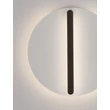 NovaLuce NALU fali lámpa fém, fekete, fehér, LED, 20W, 1200lm, 3000K - NL-9580681