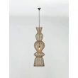NovaLuce BREENA függeszték fém, rattan, fekete, barna, E27 - NL-9586658