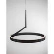 NovaLuce ADALIZ függeszték fém, szilikon, fekete, LED, 59W, 27000-4000K, 2663 Lm - NL-9695127