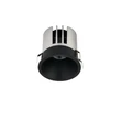 NovaLuce SANCO beépíthető szpotlámpa fém, fekete, LED, 10W, 3000K, 775 Lm - NL-9695135