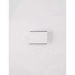 NovaLuce OTI fali lámpa fém, fehér, LED, 10W, 487lm, 3000K - NL-9695162