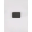 NovaLuce OTI fali lámpa fém, fekete, LED, 10W, 487lm, 3000K - NL-9695163