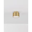 NovaLuce OZEN mennyezet lámpa fém, akril, arany, fehér, LED, 16W, 787lm, 3000K - NL-9695170
