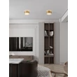 NovaLuce OZEN mennyezet lámpa fém, akril, arany, fehér, LED, 24W, 1393lm, 3000K - NL-9695172