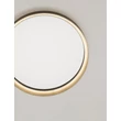 NovaLuce LUMIA mennyezet lámpa fém, szilikon, fekete, pezsgőszín, LED, 59W, 2700-4000K, 2722 Lm - NL-9695195