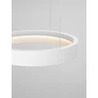 NovaLuce LUMIA függeszték fém, szilikon, fehér, LED, 39W, 27000-4000K, 1521 Lm - NL-9695196