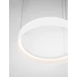 NovaLuce LUMIA függeszték fém, szilikon, fehér, LED, 39W, 27000-4000K, 1521 Lm - NL-9695196