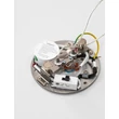 NovaLuce VEA függeszték fém, akril, pezsgőszín, LED, 14W, 2700-3000K, 867 Lm - NL-9695341