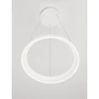 NovaLuce OVIA függeszték fém, szilikon, fehér, LED, 48W, 27000-4000K, 1841 Lm - NL-9695701