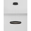 NovaLuce OVIA függeszték fém, szilikon, fekete, LED, 48W, 27000-4000K, 1841 Lm - NL-9695702