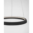 NovaLuce OVIA függeszték fém, szilikon, fekete, LED, 61W, 27000-4000K, 2453 Lm - NL-9695704