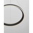 NovaLuce OVIA függeszték fém, szilikon, fekete, LED, 61W, 27000-4000K, 2453 Lm - NL-9695704