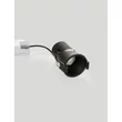 NovaLuce GLYCE beépíthető szpotlámpa fém, fekete, LED, 12W, 3000K, 738 Lm - NL-9844027