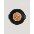 NovaLuce GLYCE beépíthető szpotlámpa fém, fekete, LED, 20W, 3000K, 1079 Lm - NL-9844031