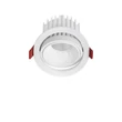 NovaLuce VULCAN beépíthető szpotlámpa fém, fehér, LED, 20W, 2700K, 1286 Lm - NL-9844032
