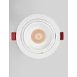 NovaLuce VULCAN beépíthető szpotlámpa fém, fehér, LED, 20W, 3000K, 1286 Lm - NL-9844033