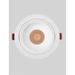 NovaLuce VULCAN beépíthető szpotlámpa fém, fehér, LED, 30W, 2700K, 2297 Lm - NL-9844034