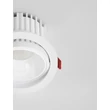 NovaLuce VULCAN beépíthető szpotlámpa fém, fehér, LED, 30W, 3000K, 2297 Lm - NL-9844035