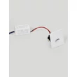 NovaLuce ATRIUM beépíthető szpotlámpa fém, fehér, LED, 3W, 2700K, 40 Lm - NL-9844037