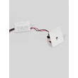 NovaLuce ATRIUM beépíthető szpotlámpa fém, fehér, LED, 3W, 2700K, 42 Lm - NL-9844039