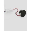 NovaLuce ATRIUM beépíthető szpotlámpa fém, fekete, LED, 3W, 2700K, 5 Lm - NL-9844044