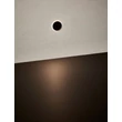 NovaLuce ATRIUM beépíthető szpotlámpa fém, fekete, LED, 3W, 2700K, 20 Lm - NL-9844048