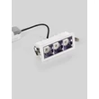 NovaLuce AREA beépíthető szpotlámpa fém, fehér, LED, 6W, 2700K, 465 Lm - NL-9844053