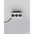 NovaLuce GONO beépíthető szpotlámpa fém, fehér, LED, 6W, 3000K, 292 Lm - NL-9844082