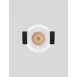 NovaLuce GLYCE beépíthető szpotlámpa fém, fehér, LED, 6W, 4000K, 438 Lm - NL-9844151