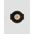 NovaLuce GLYCE beépíthető szpotlámpa fém, fekete, LED, 6W, 4000K, 378 Lm - NL-9844154