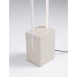 NovaLuce LITHOS állólámpa cement, fém, fehér, LED, 26W, 1431lm, 3000K - NL-9919104
