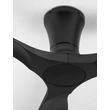 NovaLuce ICHOS ventilátor fém, műanyag, fekete - NL-9952331