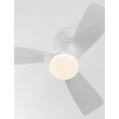 NovaLuce CAELIA mennyezeti ventilátoros lámpa fém, műanyag, fehér, LED, 20W, 3000-6000K, 1101 Lm - NL-9952395