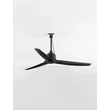 NovaLuce BLOWY ventilátor fém, műanyag, fekete - NL-9952398