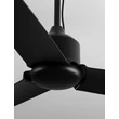 NovaLuce BLOWY ventilátor fém, műanyag, fekete - NL-9952398