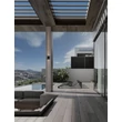 NovaLuce ELIO kültéri fali lámpa fém, üveg, antracit, LED, 6W, 429lm, 3000K, IP65 - NL-9971470