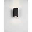 NovaLuce ELIO kültéri fali lámpa fém, üveg, antracit, LED, 6W, 429lm, 3000K, IP65 - NL-9971470